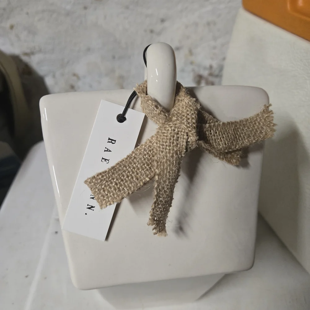 Perch White Ceramic Birdhouse